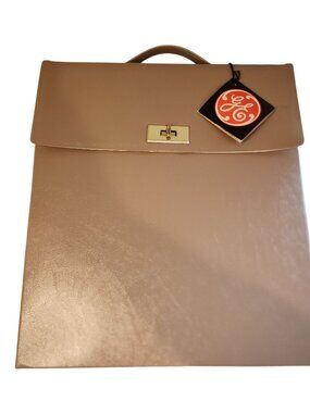 GE Lighted Makeup Mirror & Case B11M-1 4 Modes 2 Magnification Vanity USA Vintag